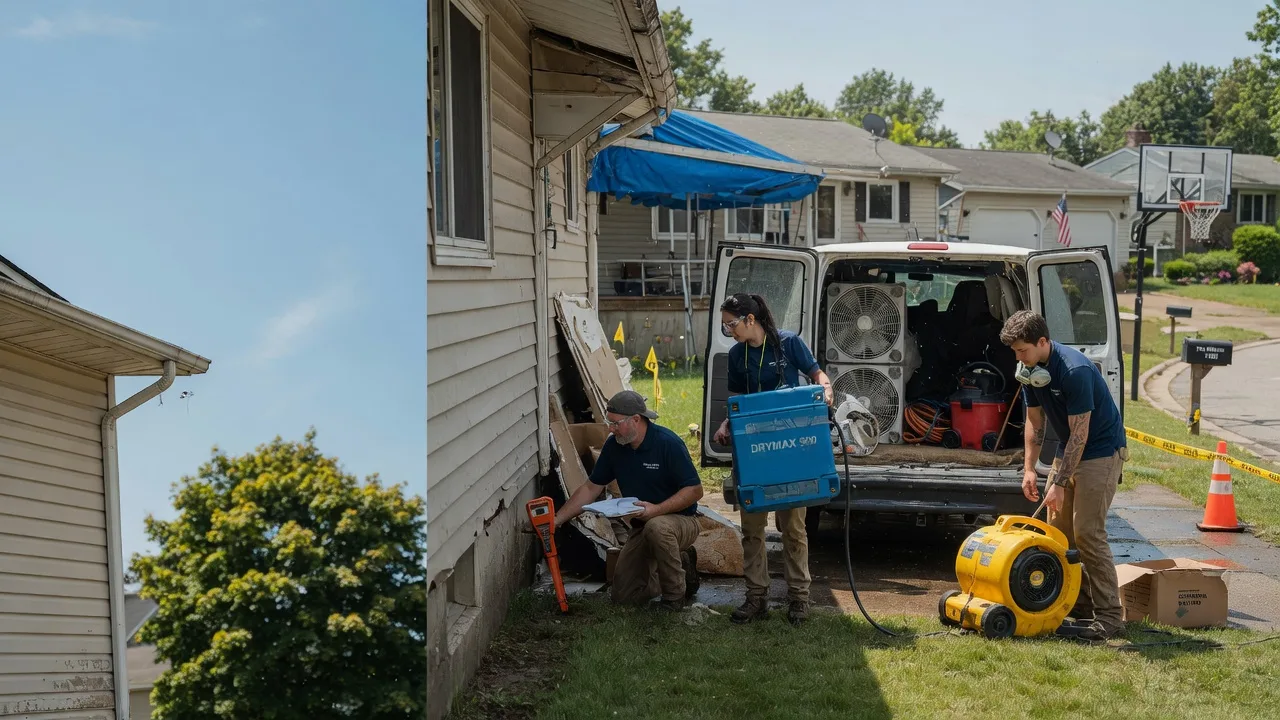 Ceiling Leak Cleanup in Volga, IA near me